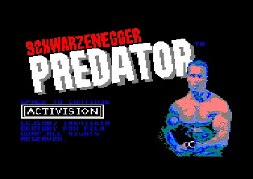 Predator (UK) (1988) (Trainer) screen shot title